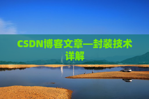 CSDN博客文章—封装技术详解